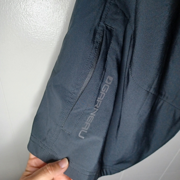 Louis Garneau Cycling Shorts Mens Size XL Black Longer Baggy Fit Stretch Elastic - Picture 7 of 8